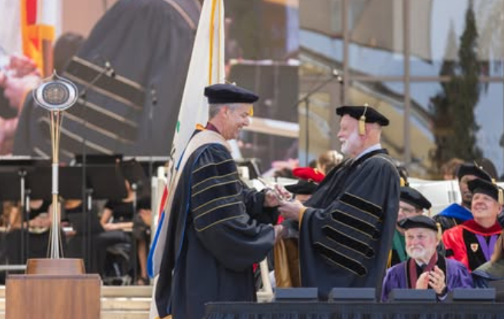 Dr. Alan Connelly Distinguished Service Award at Commencement