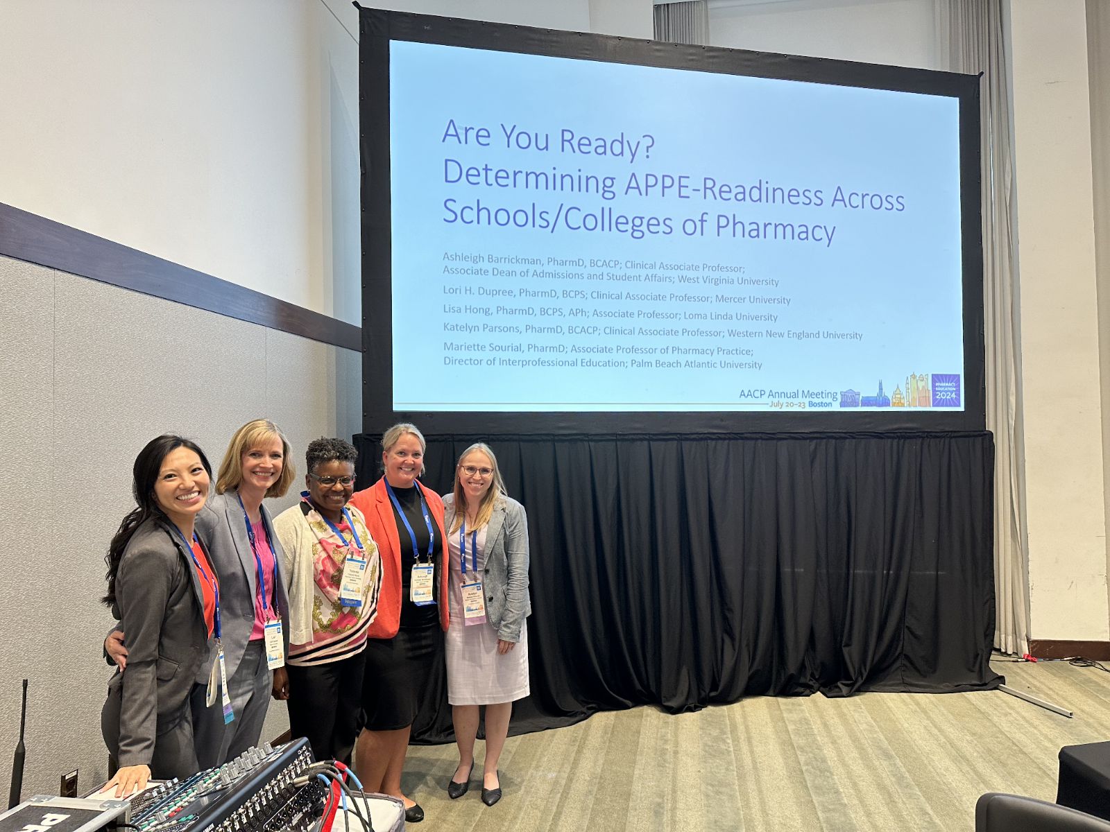 LLUSP attends AACP Meeting in Boston