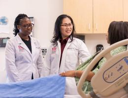 SP students in hospital